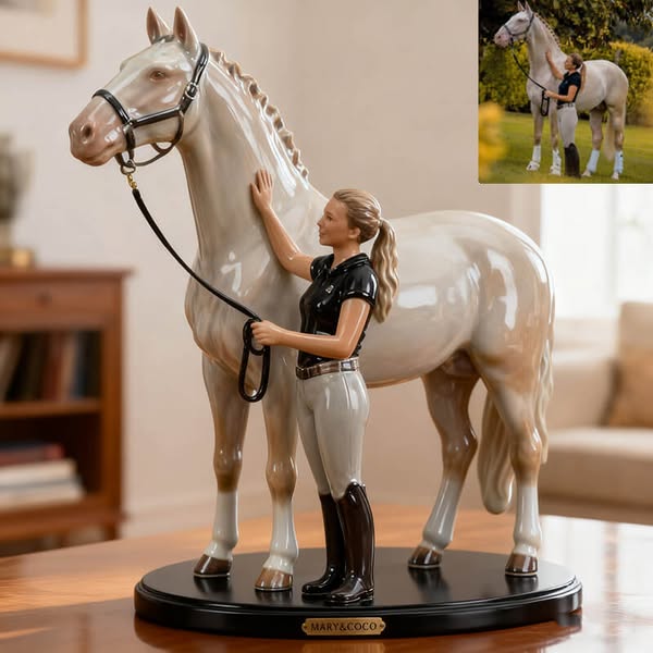 Minha História Equestre™ | Você e seu cavalo eternizados em miniatura