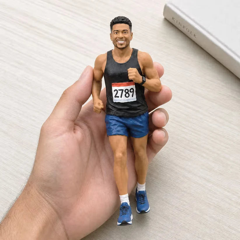 Mini Atleta Premium™ | Sua paixão. Sua conquista. Sua história em miniatura