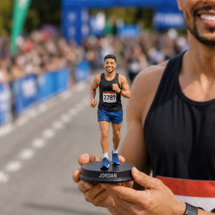 Mini Atleta Premium™ | Sua paixão. Sua conquista. Sua história em miniatura