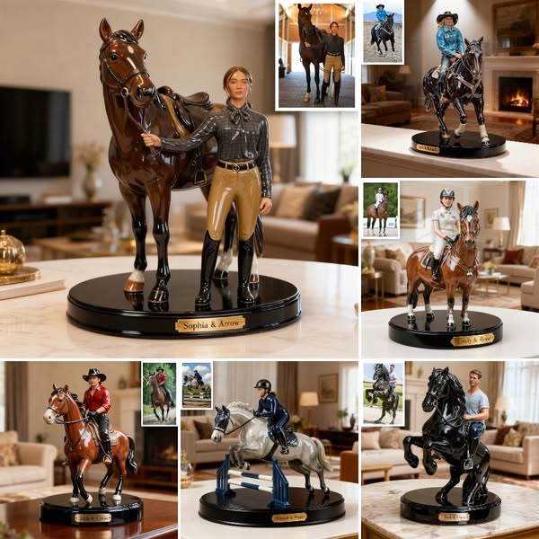 Minha História Equestre™ | Você e seu cavalo eternizados em miniatura