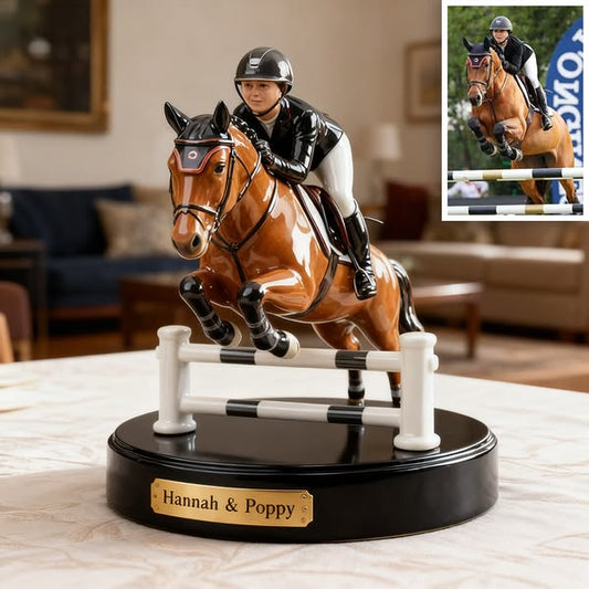 Minha História Equestre™ | Você e seu cavalo eternizados em miniatura